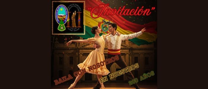 INVITACION: Acto Oficial de Homenaje por el Bicentenario de Bolivia
